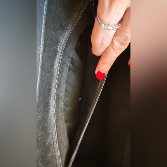 Gucci Diana Black Suede/Leather Bamboo Handle Tote - Vintage - Picture 12 of 15